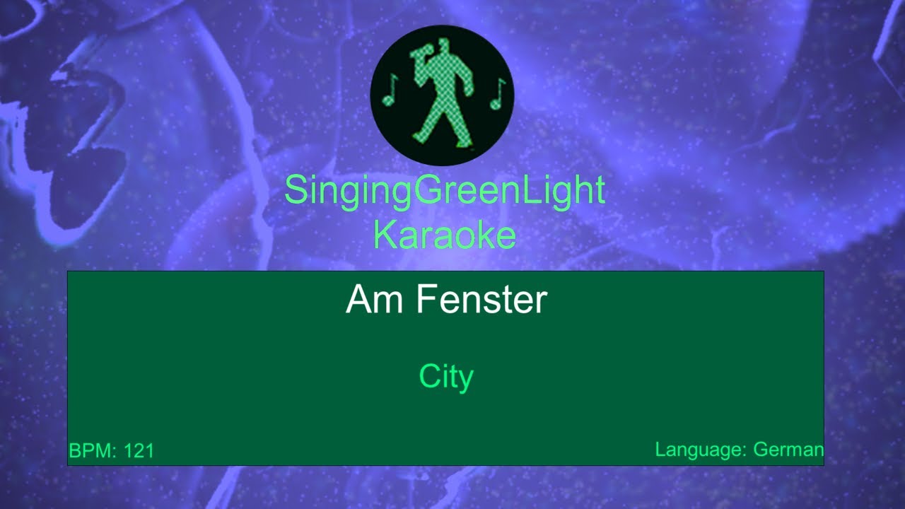 City - Am Fenster - Karaoke Version