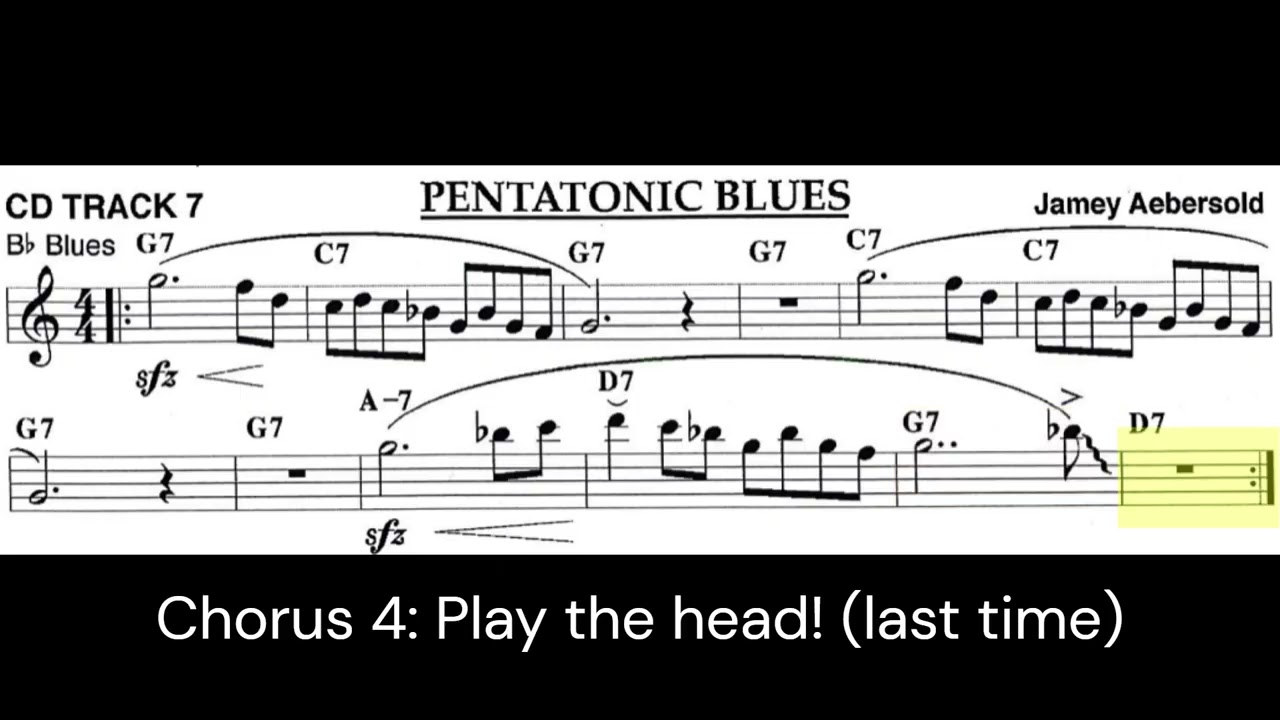 NYSSMA Improv Play-along 