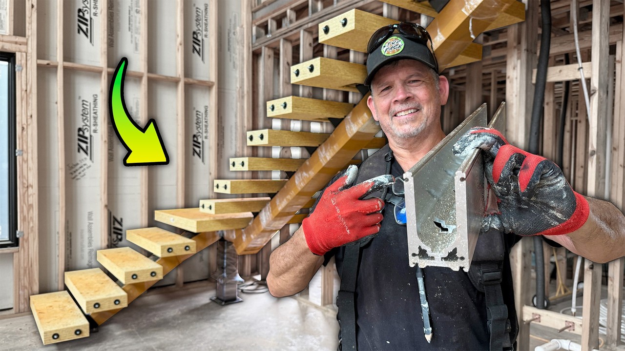 The Easiest Way to Build a Luxury Staircase (DIY)