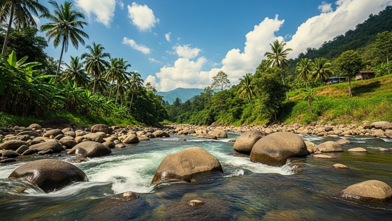 Deep Sleep in Minutes | Calming River Sounds All Night