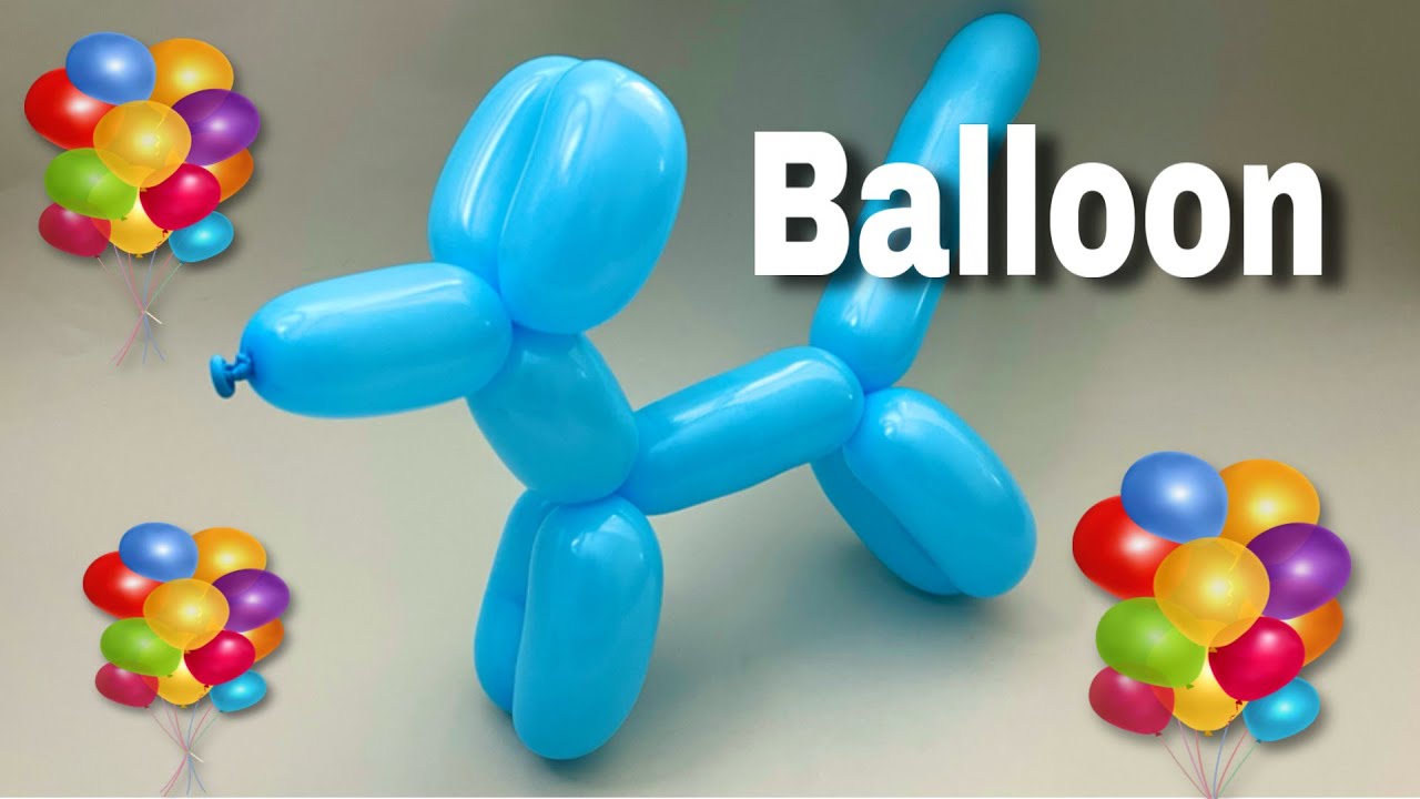 🎈Balondan Köpek Yapımı 🐕 613