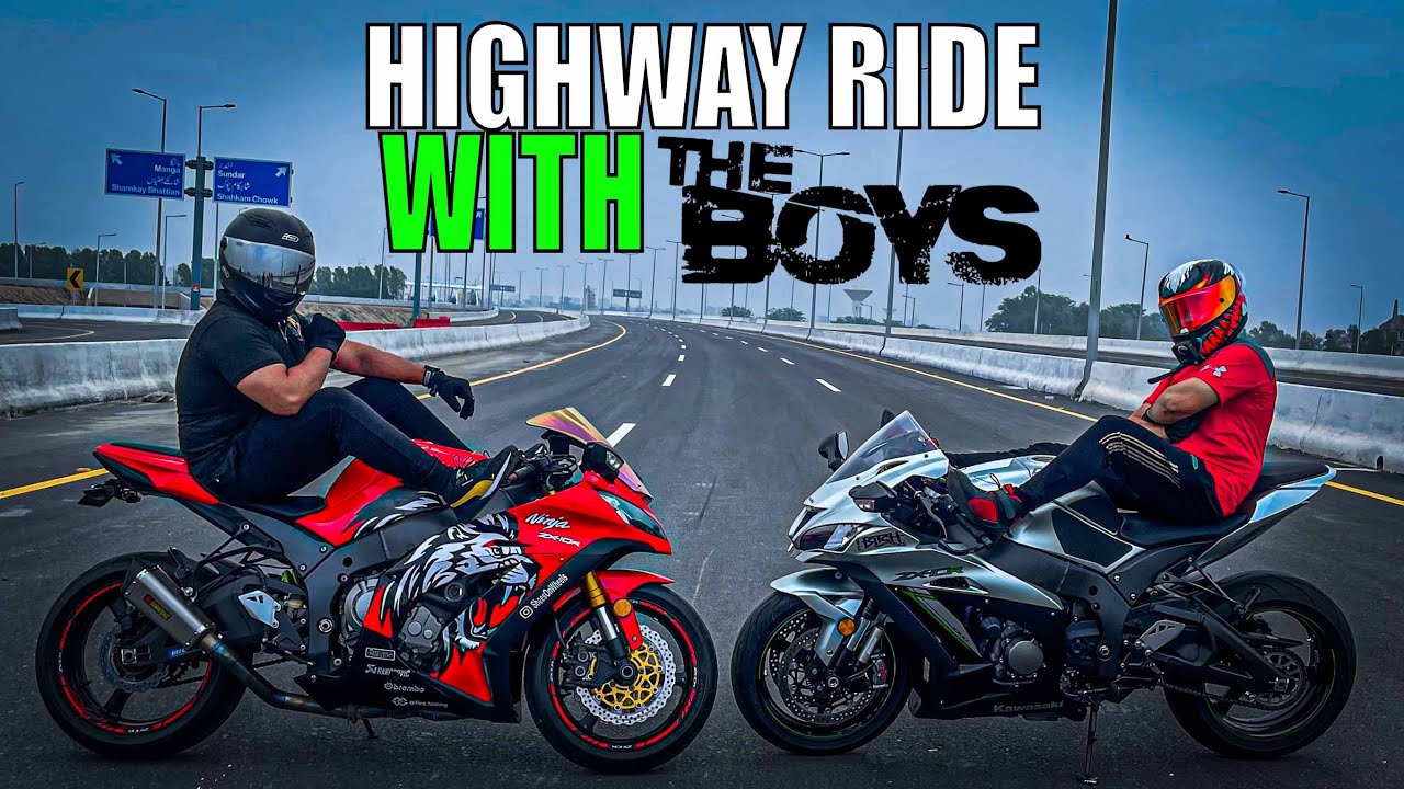 Highway Ride & Breakfast with The Boys | Ride on Kawasaki Ninja Zx10R