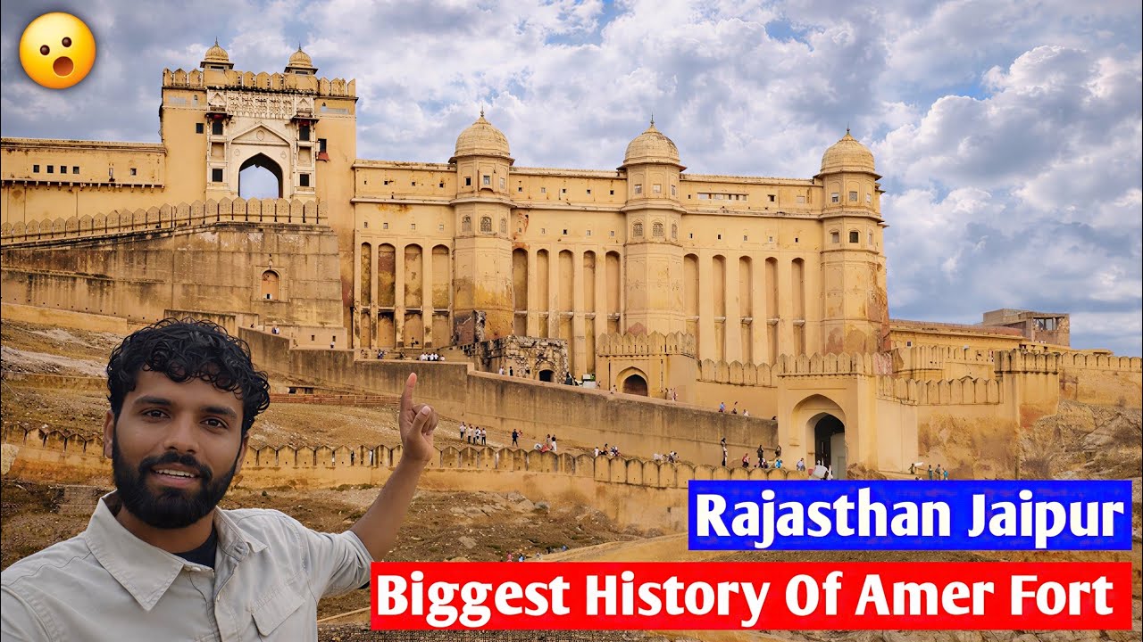 BIGGEST HISTORY OF AMER FORT JAIPUR 😮