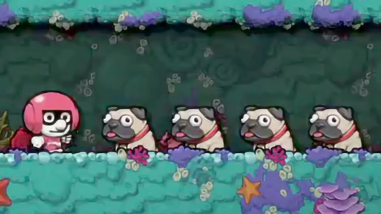 Spelunky 2 - Save the Dogs 7-99 Run! (Canis Minor, 21 Montys Saved)