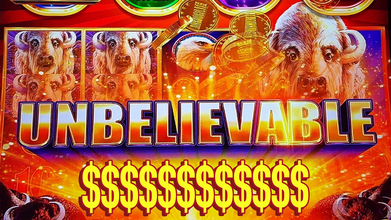 Невероятный выигрыш в игровом автомате Chief Inferno Buffalo Slots!!