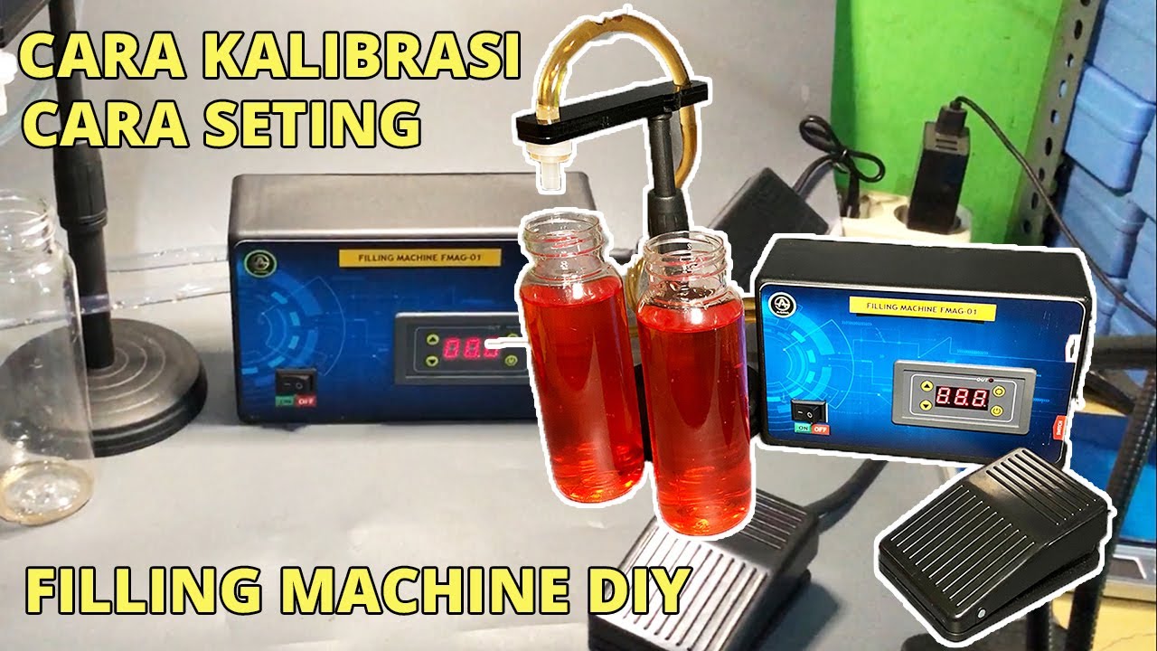 Cara Seting Mesin Filling Otomatis Lebih Mudah dengan Cara Kalibrasi