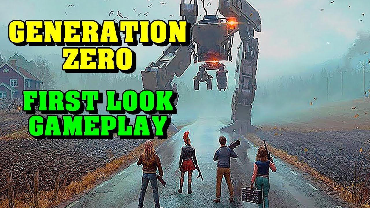 Generation Zero First Look Game Play (New Survival Game)