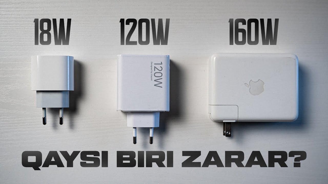 120W, 160W ADAPTERLAR BATAREYAGA ZARARMI?