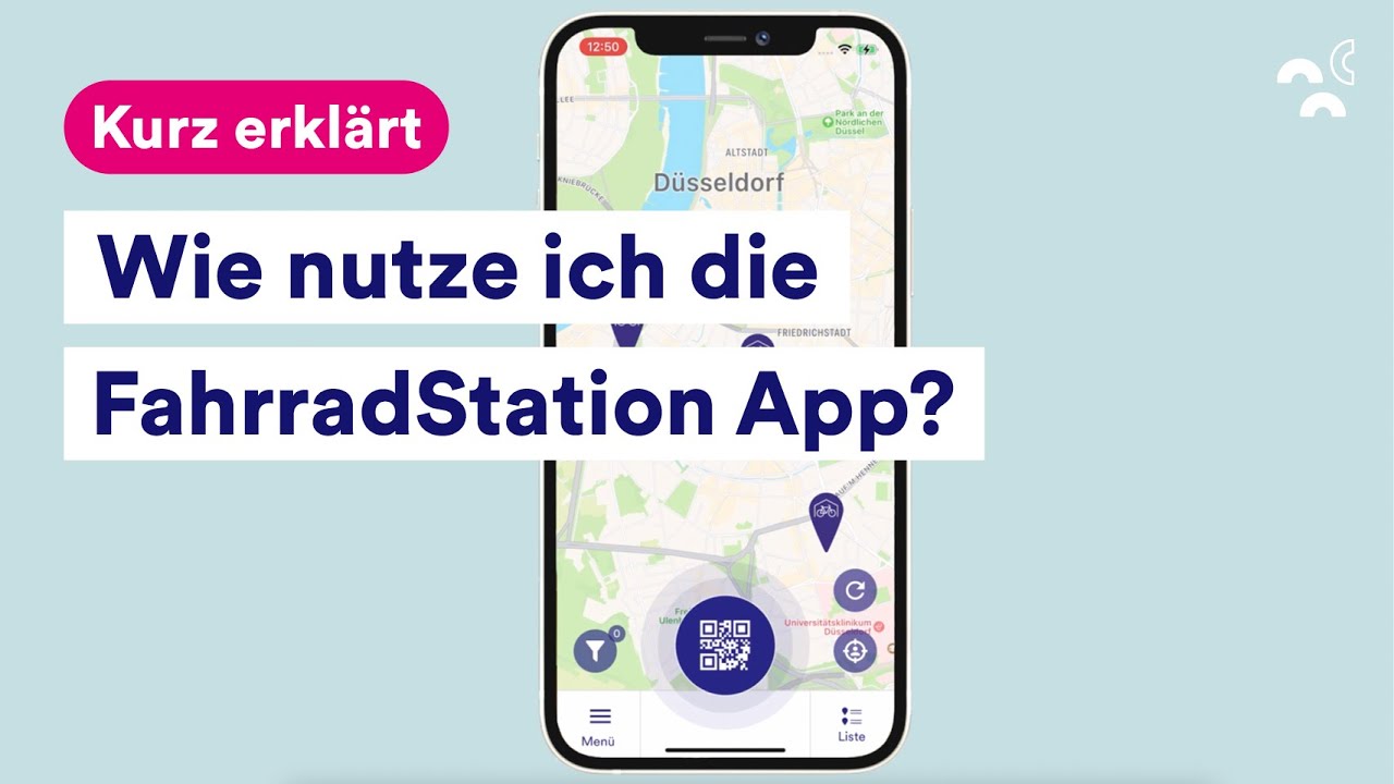 Kurz erklärt: Wie nutze ich die FahrradStation App?