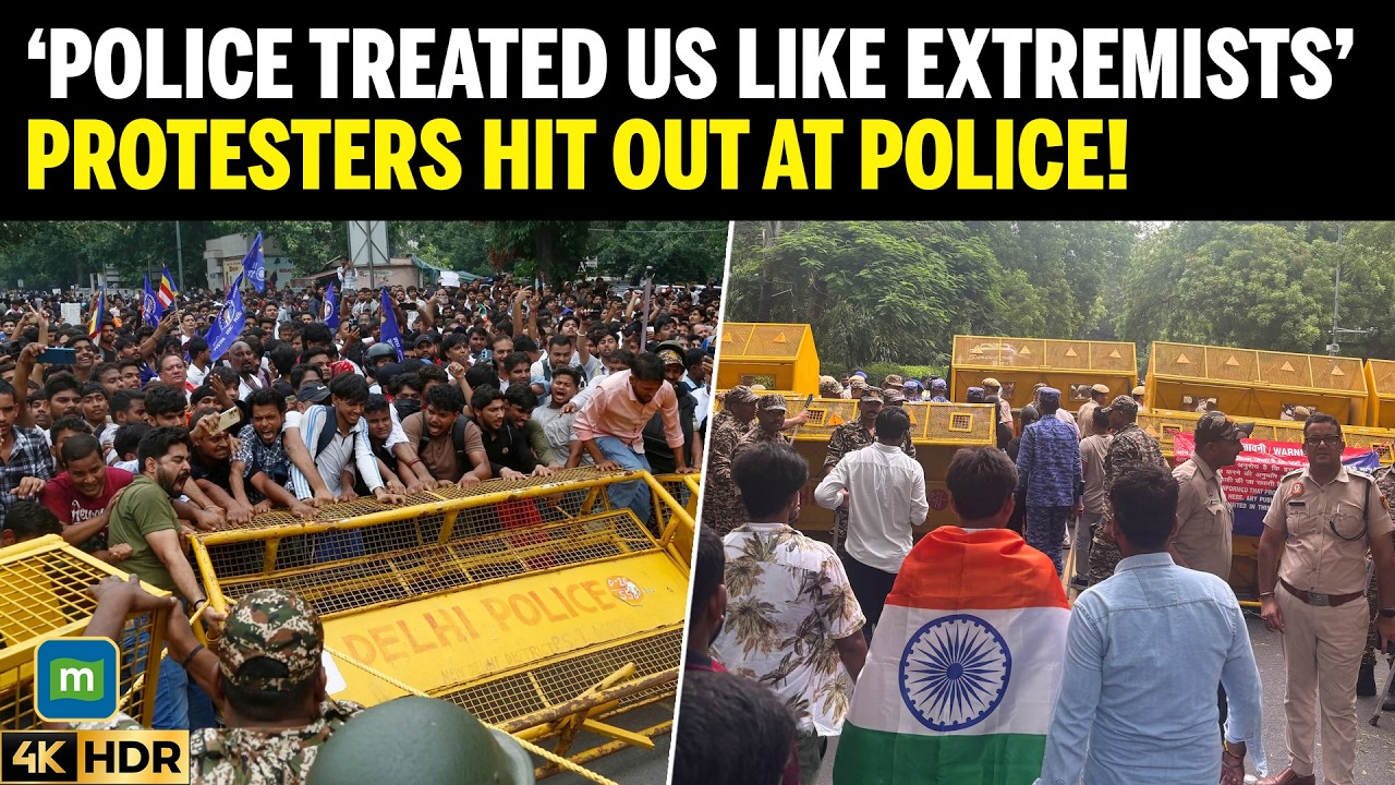 CJP March Live: 'Police Are Treating Us Like Extremists,' Say CJP Protesters