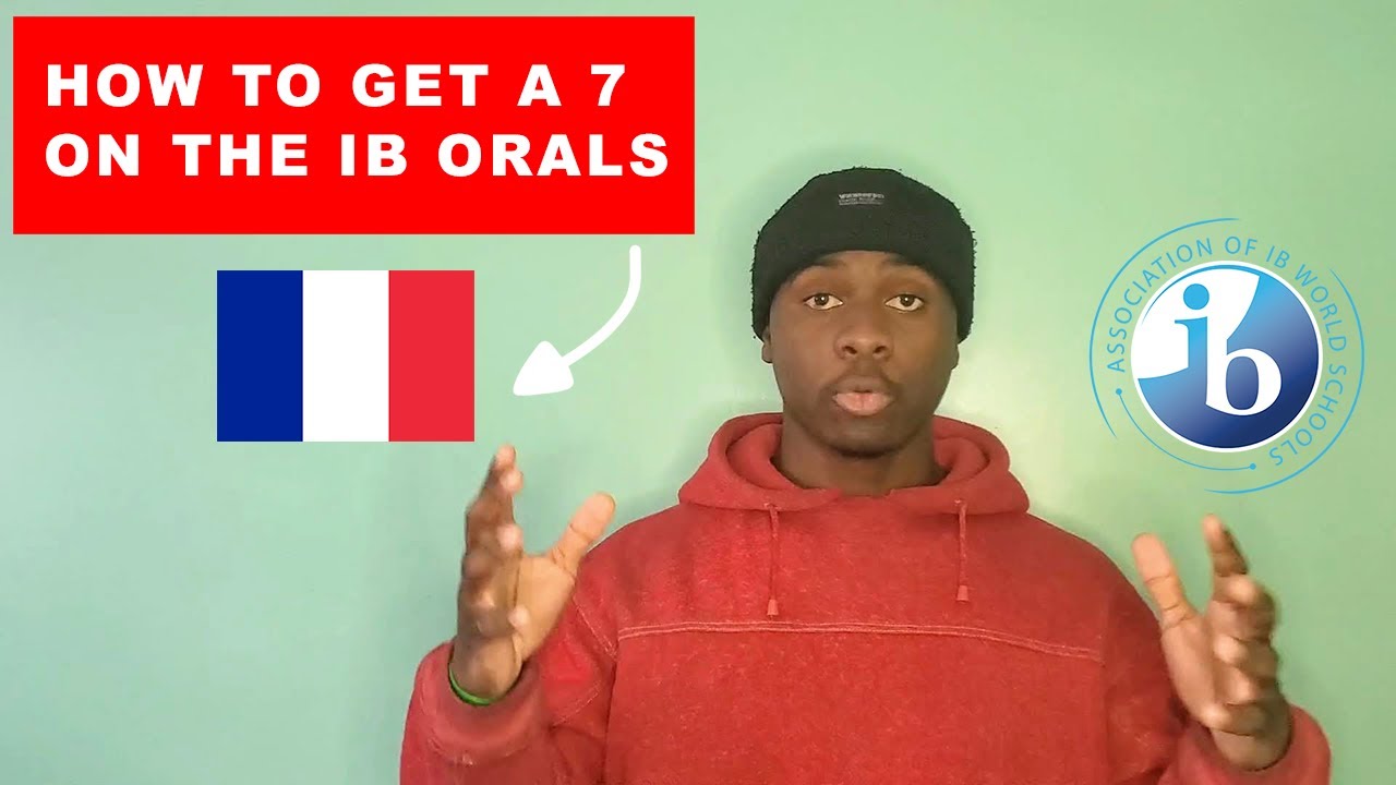 Do THIS on the IB French B SL Oral Exam