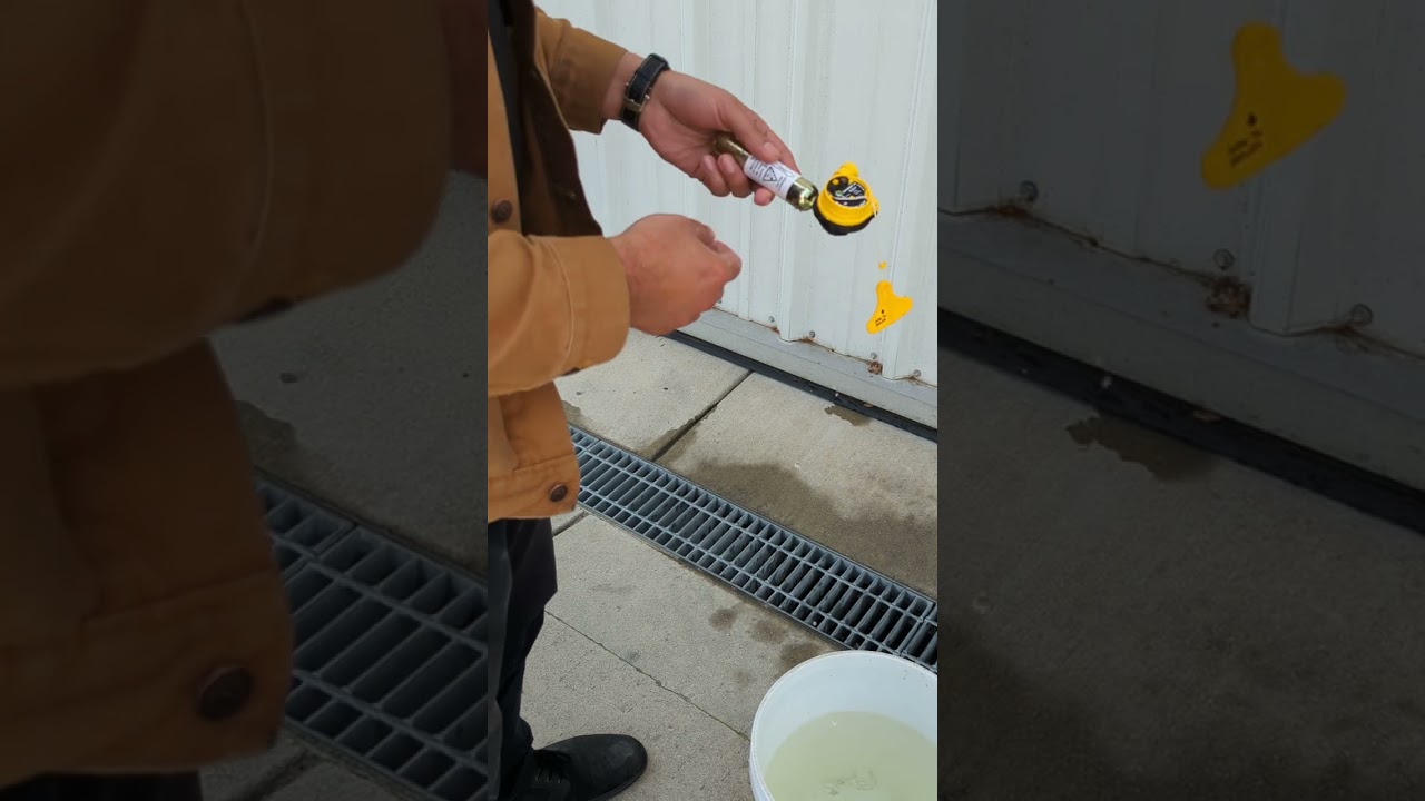CO2 life vest inflator, tested for automatic inflation in water.