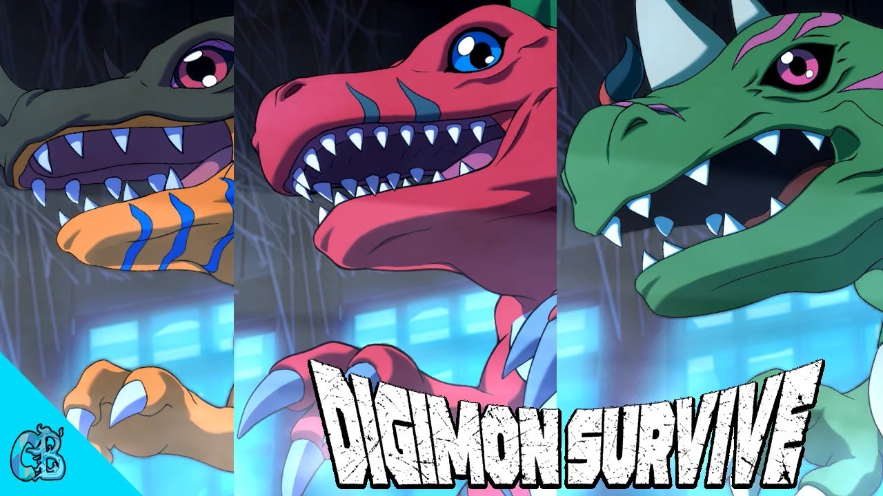 Digimon Survive - All Agumon Champion Evolution Karma Cutscenes