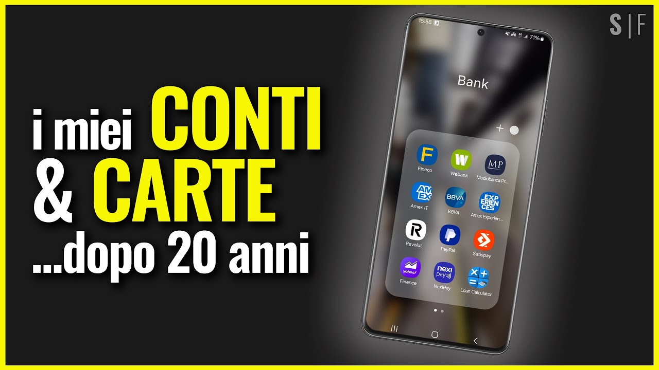 CONTI CORRENTE e CARTE: 20 anni di esperienza in 15 minuti | NO SPONSOR