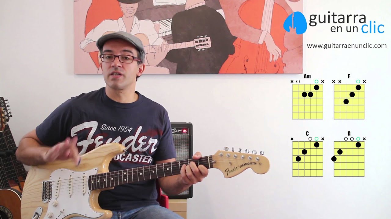 Combinando silencios de corcheas a tiempo y a contratiempo - Ritmos de Guitarra