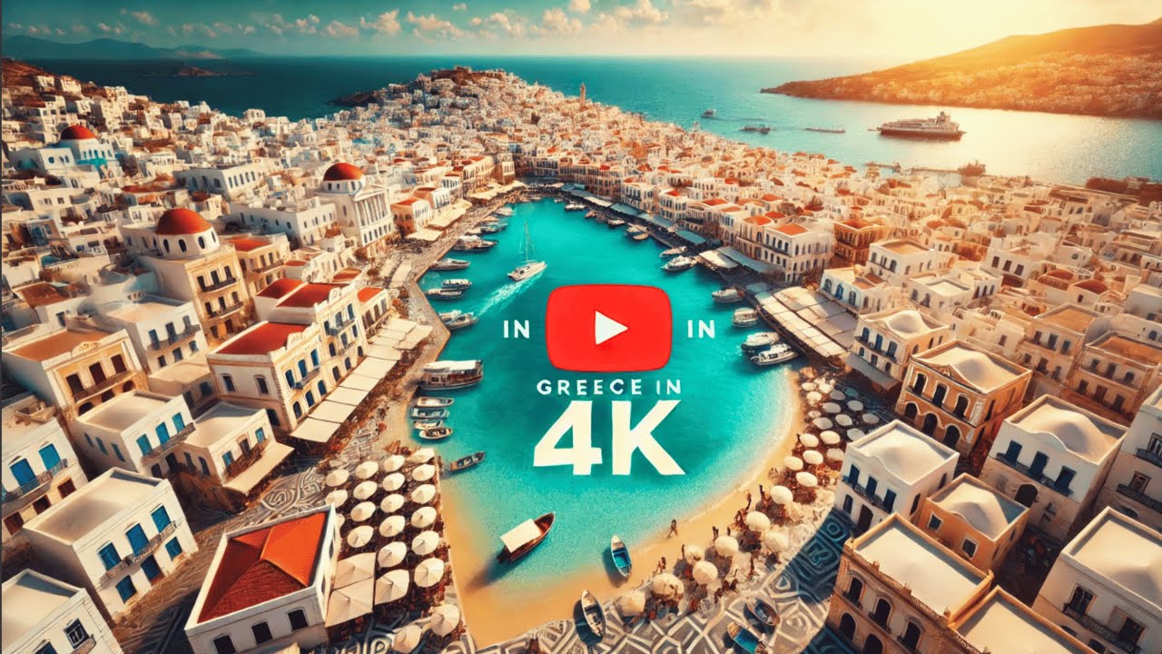 Syros Island in 4K: A Breathtaking Drone Footage in Glorious 4K UHD 60fps