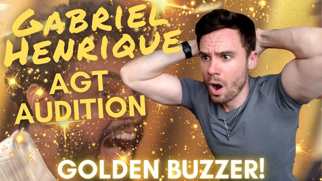Gabriel Henrique - GOLDEN BUZZER! AGT 2023 Audition Reaction