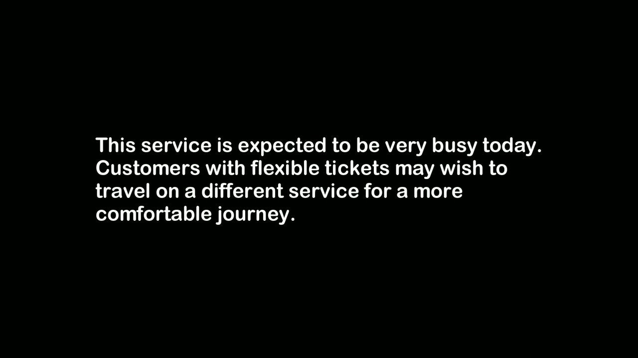 Carlisle Station Announcements (09/10/2021)