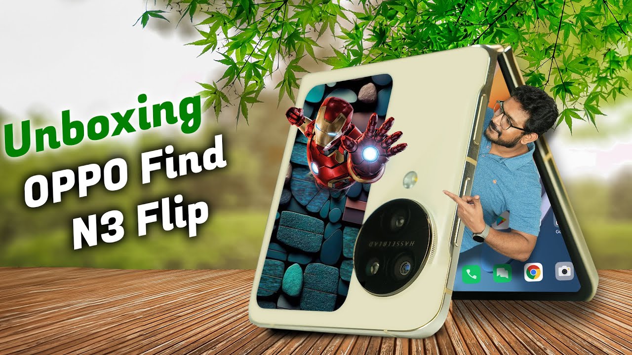 oppo Find N3 Flip Unboxing in ಕನ್ನಡ⚡4300mAh Battery, 120Hz AMOLED, 50MP Camera, UFS 4.0, DDR5x