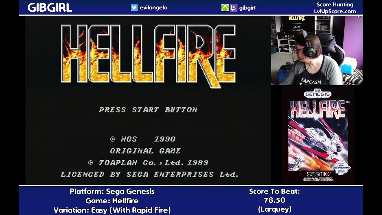 Genesis - Hellfire - Easy Mode - For LvlUpScore