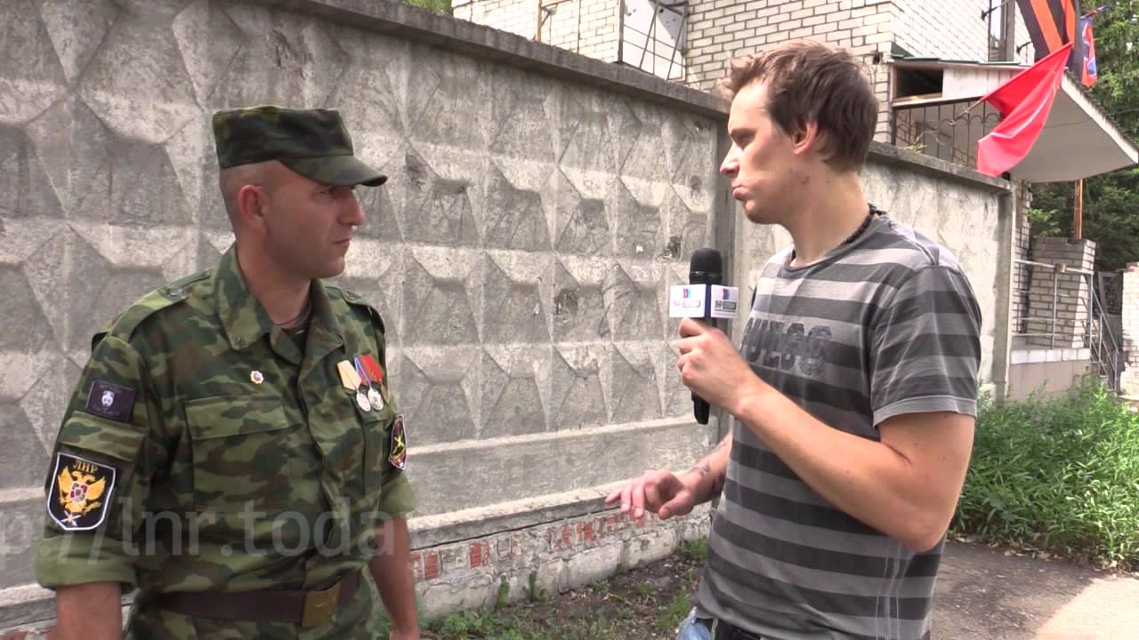 Spartaco, combattente nel Donbass