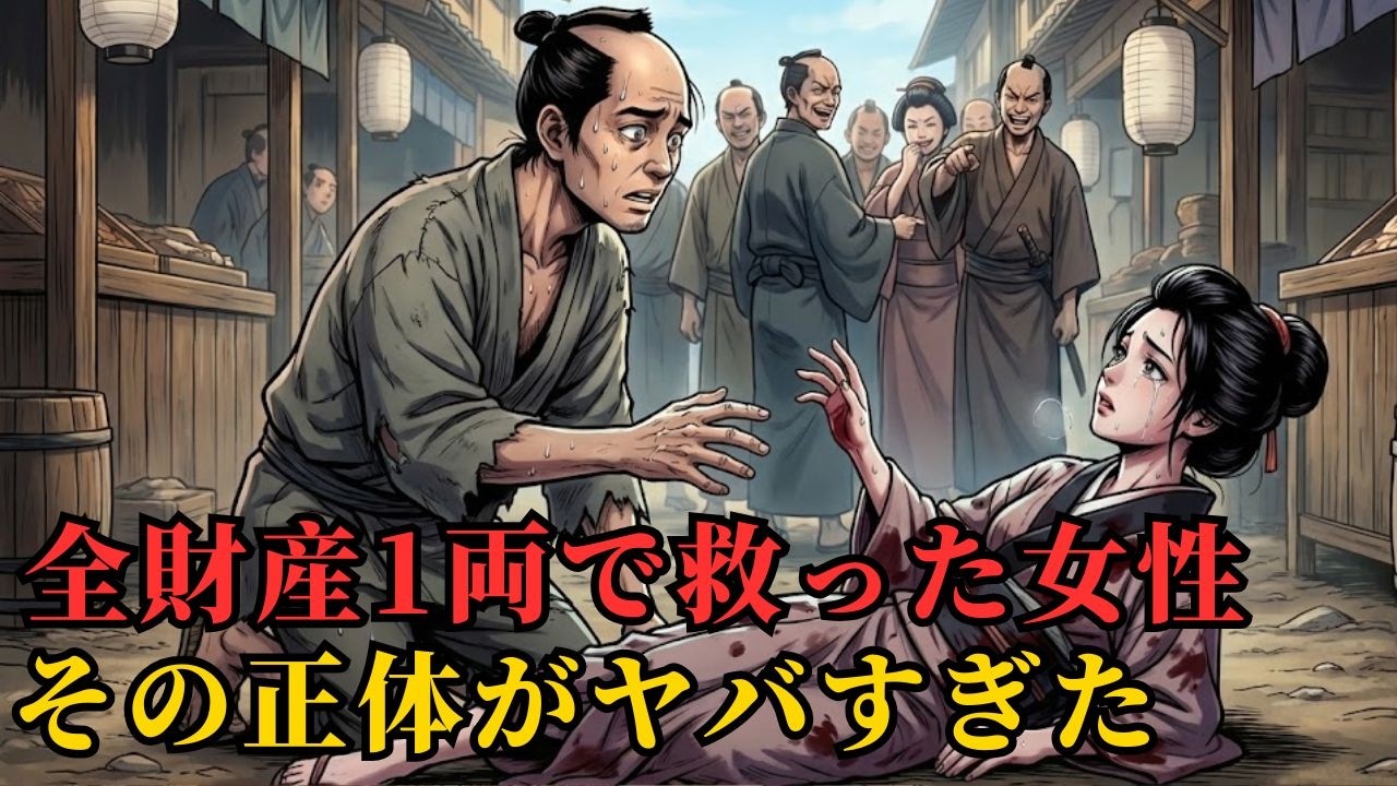 馬鹿木こりが救った殴られていた女性 その正体に村人全員が膝をついた｜野談｜昔話｜いきさつ｜笑い話
