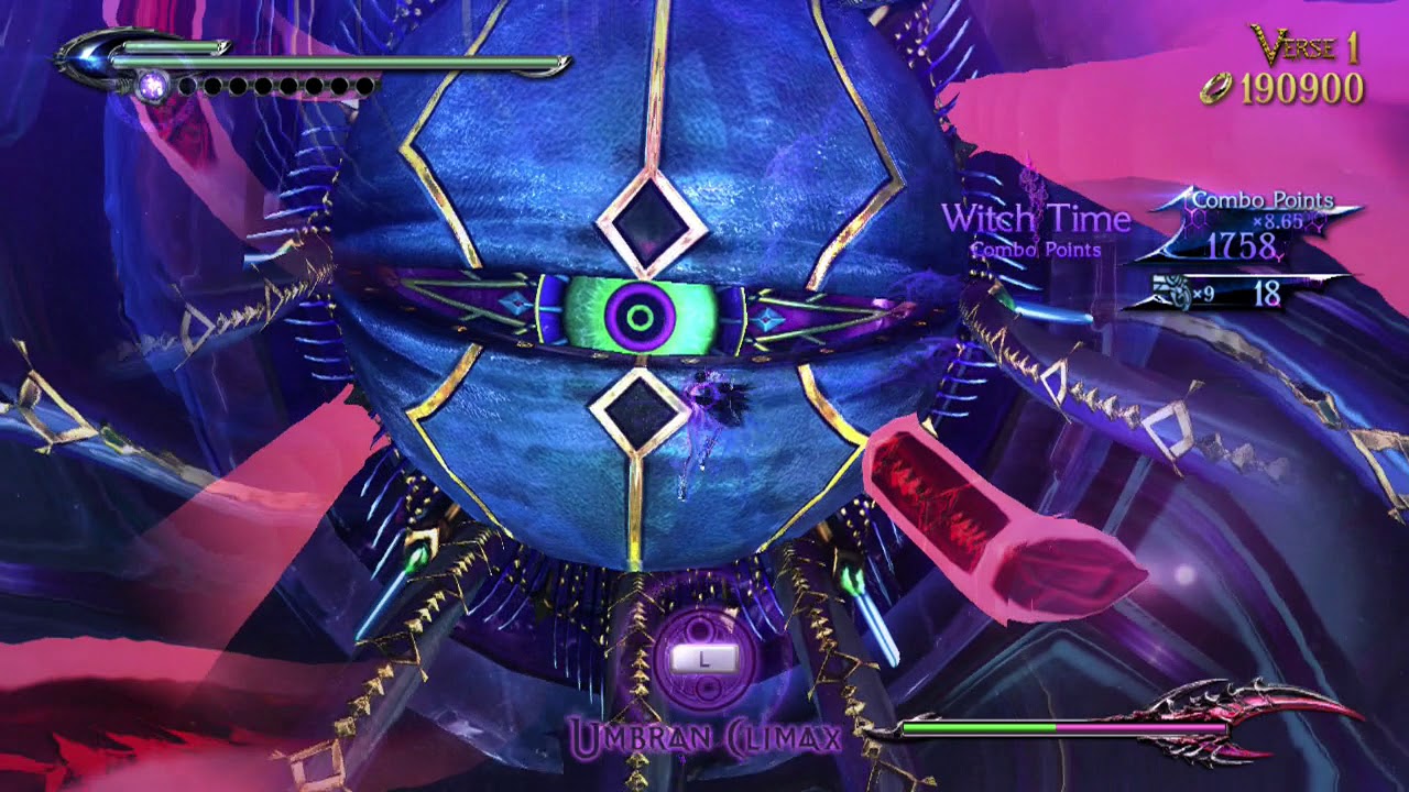 Bayonetta 2 Boss 9 - Insidious