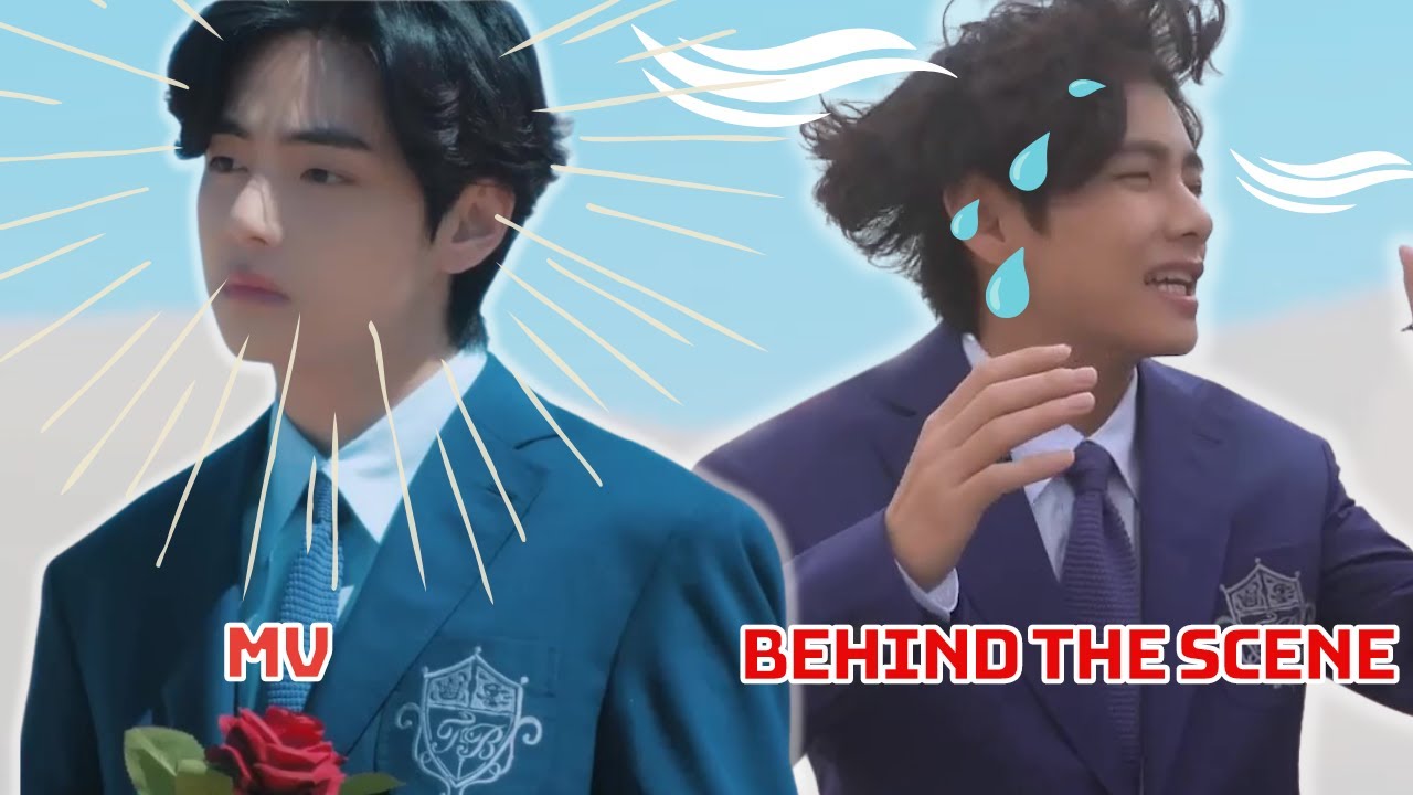 BTS funny moments - Behind BTS's cool MVs