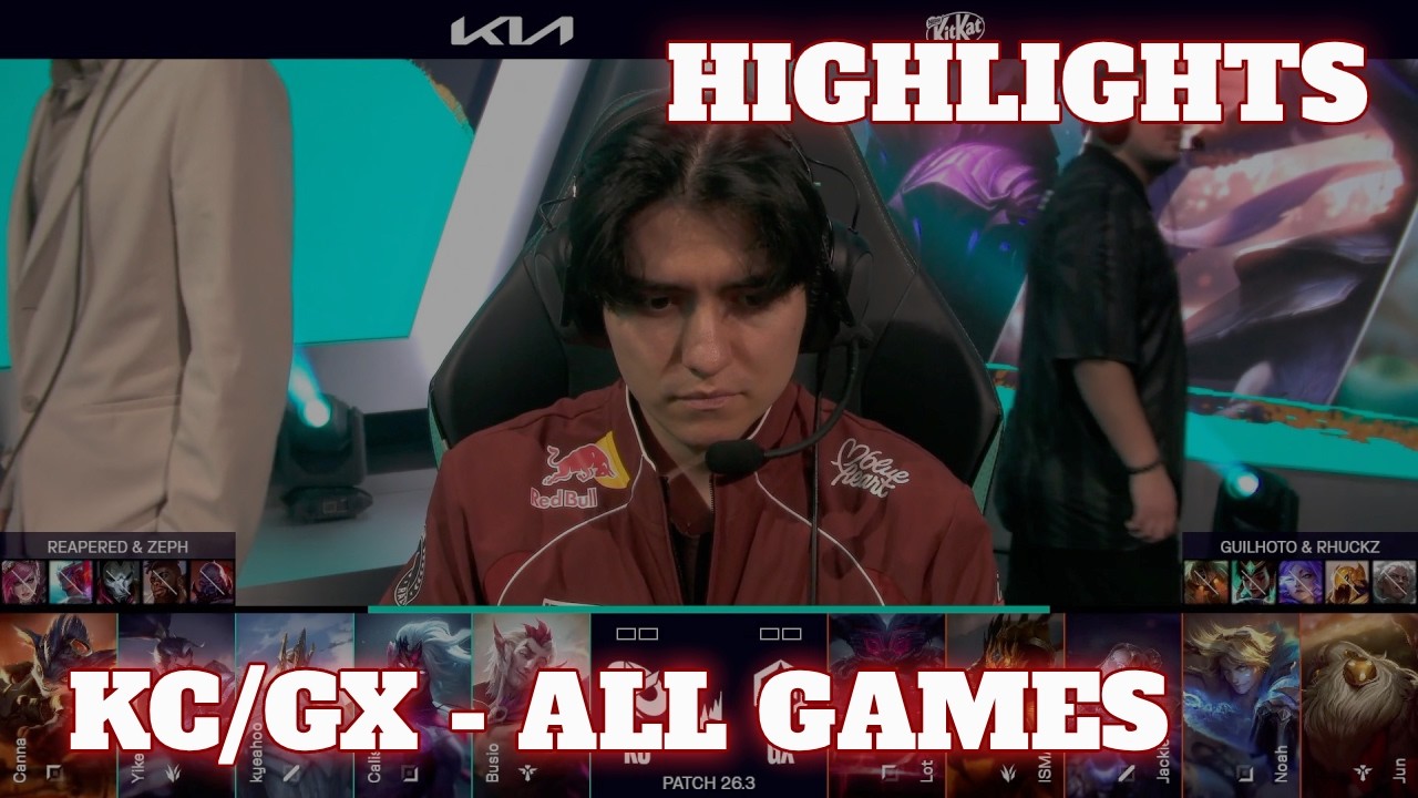 KC vs GX - All Games (Bo3) Highlights | Round 1 LEC Versus 2026 Playoffs | Karmine Corp vs GIANTX