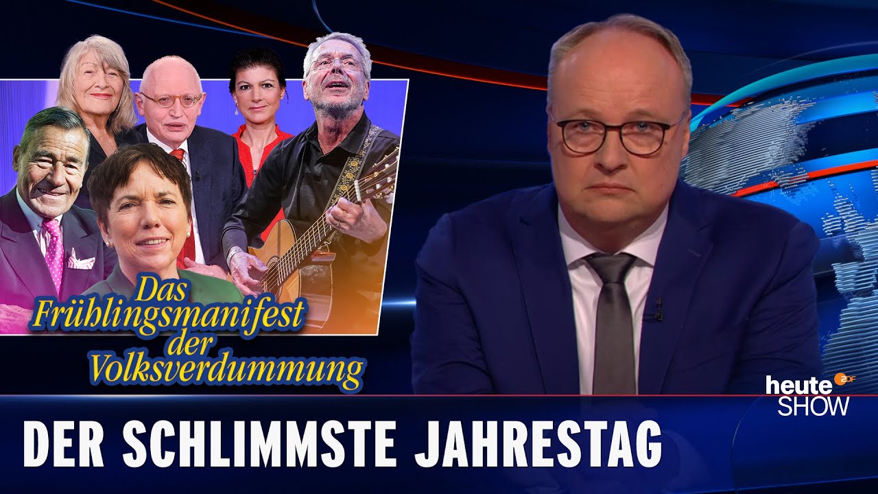 Ein Jahr Ukraine-Krieg: Noch ein offener Brief aus Deutschland | heute-show vom 17.02.2023