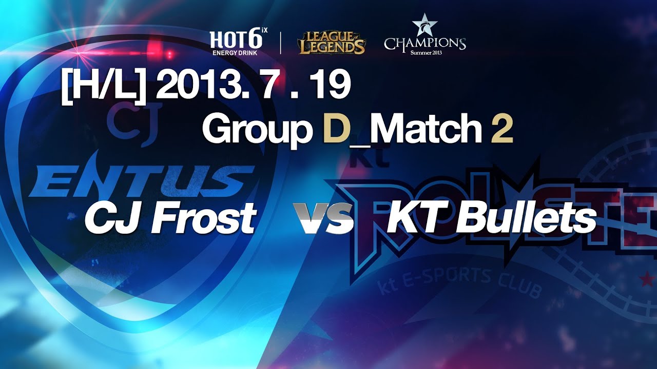 [H/L] LOL Champs Summer 2013_CJ Frost vs KT Bullets Match 2 (2013.7.19)