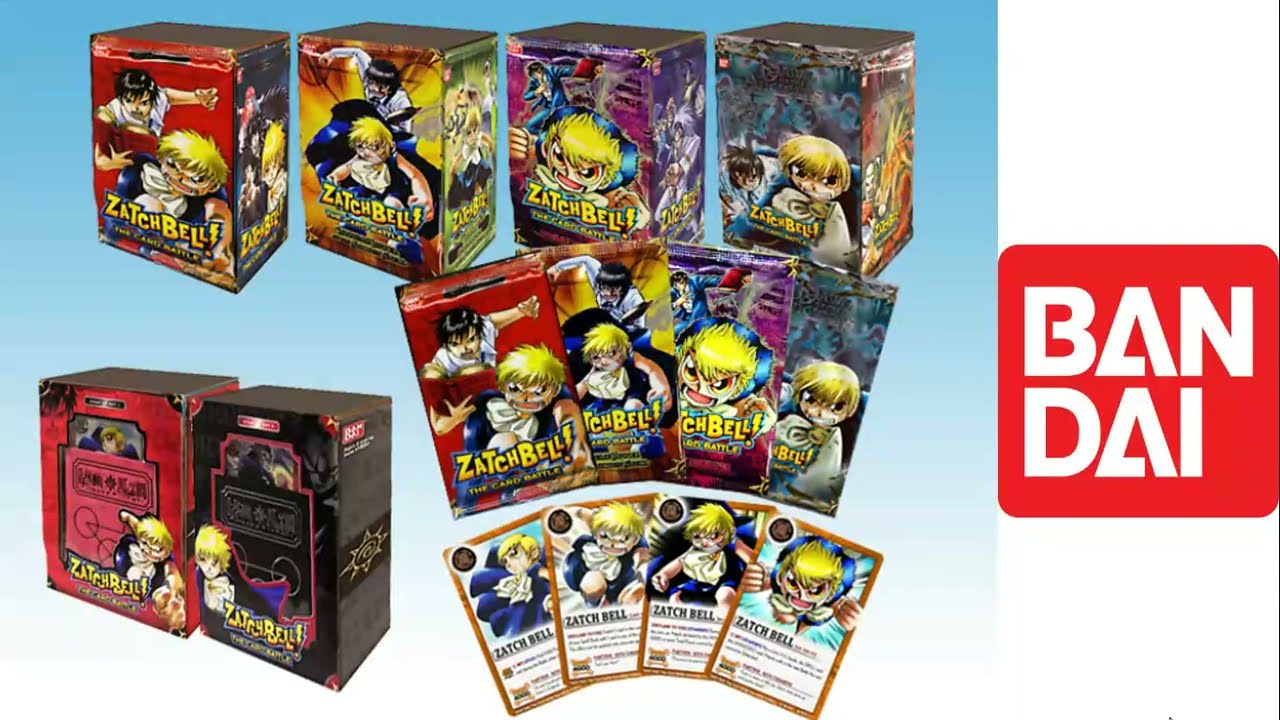 Zatch Bell possui um Card Game ÚNICO que você precisa conhecer