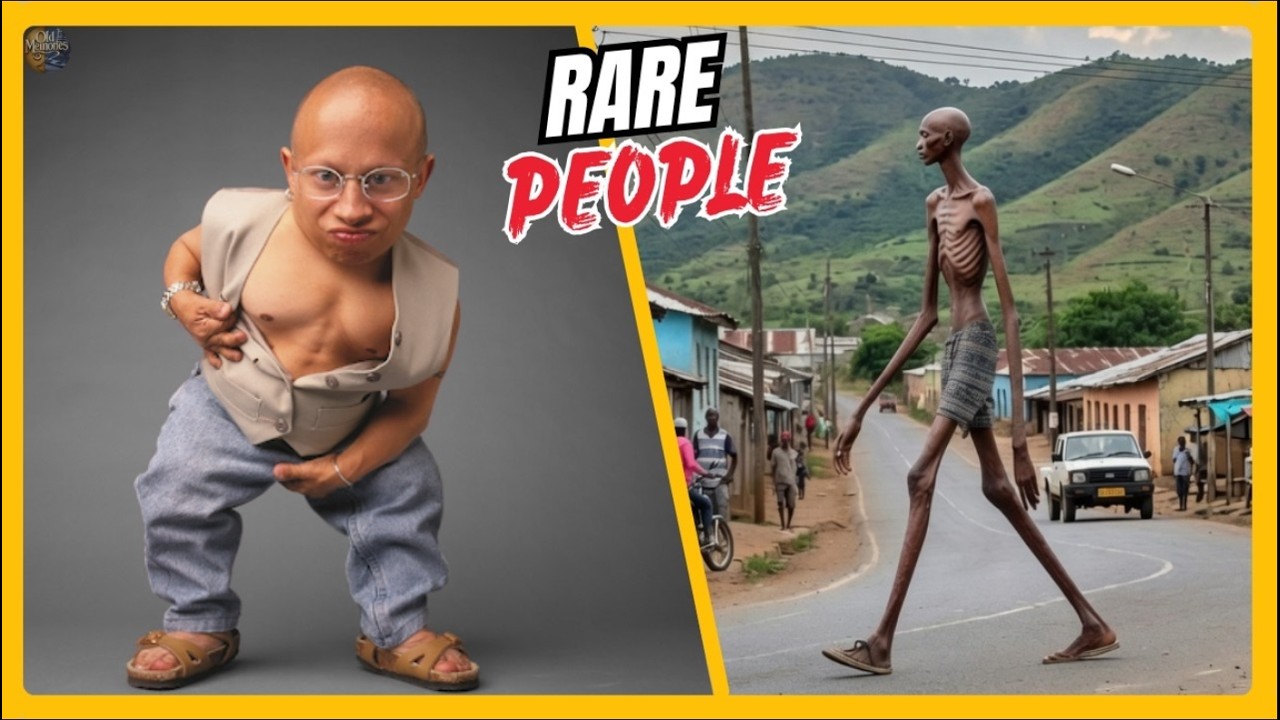 20 Extraordinary People Born Different Who Shocked the World   - Rare People