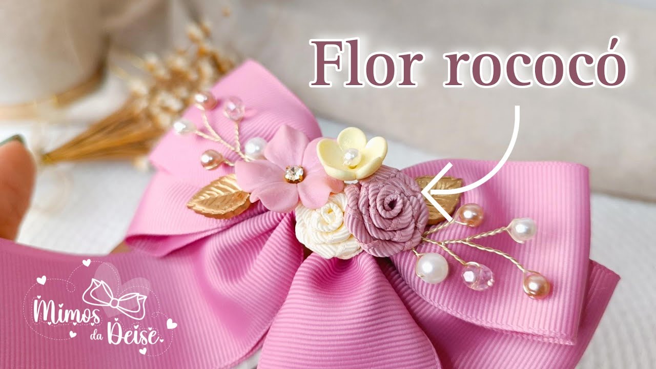 DIY Flor de rococó - Fita n°2