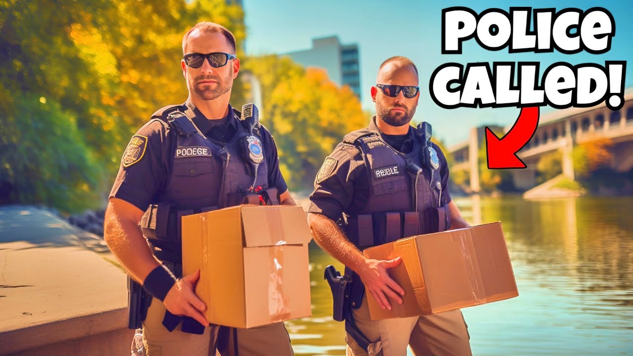 Swarmed By Police After Scariest & Most Deadly Magnet Fishing Find EVER