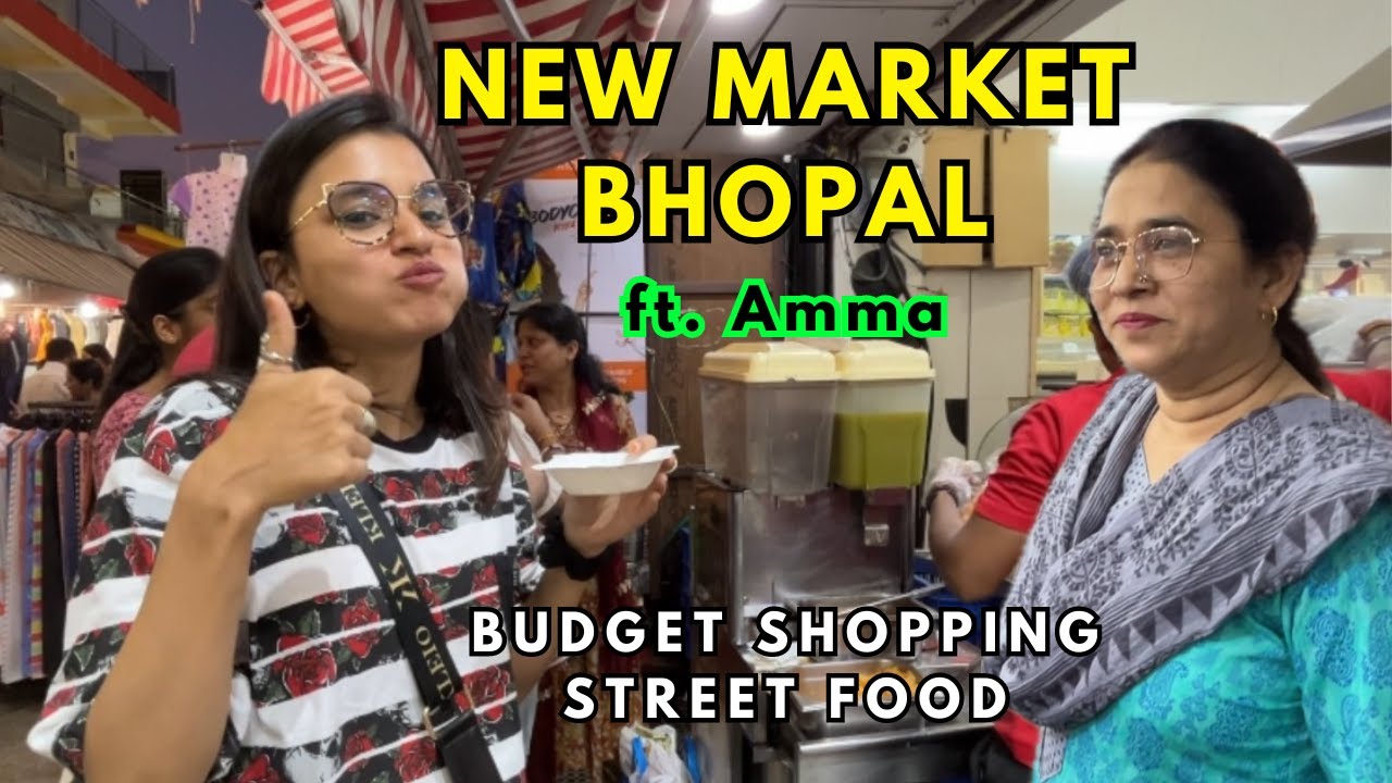 Bhopal Ka Sarojini Market ft. Amma🥰🛍️