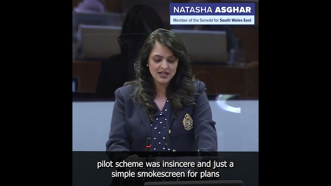 Natasha speaks out against making Welsh roads 20mph