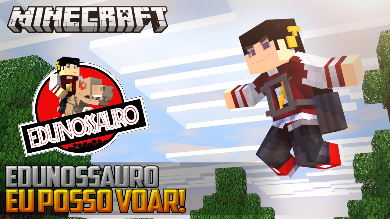 Minecraft: EDUNOSSAURO - EU POSSO VOAR! ‹ 09 / AM3NIC ›