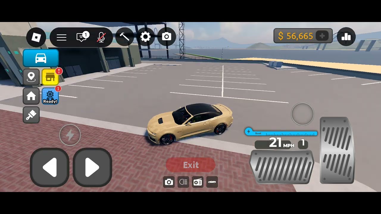 Comparing my cars in driving empire