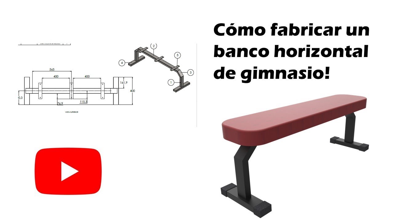 Cómo fabricar un banco horizontal de gimnasio