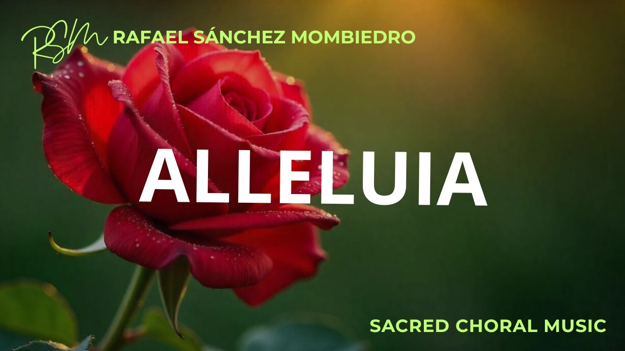 💚 Alleluia - SSAATTBB - SACRED - Rafael Sánchez Mombiedro