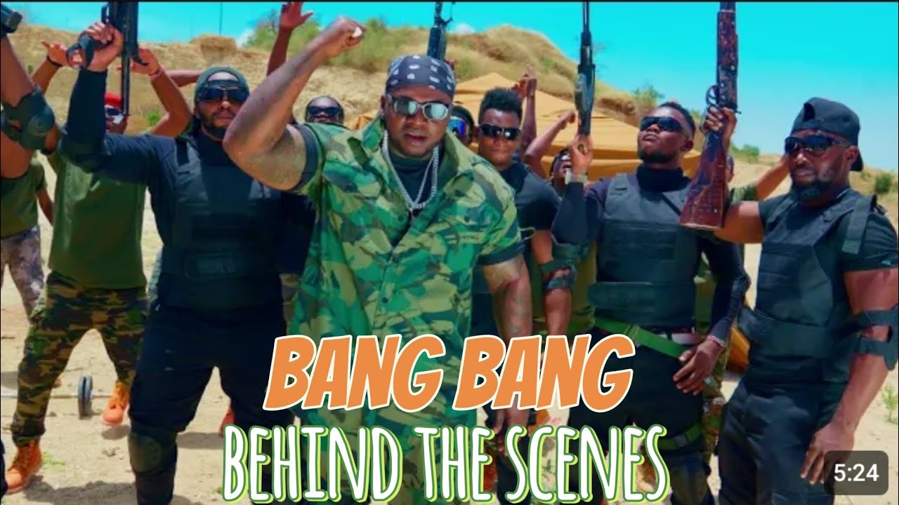 BANG ‐ Khaligraph jones / behind the scenes with zhara and Sarah.