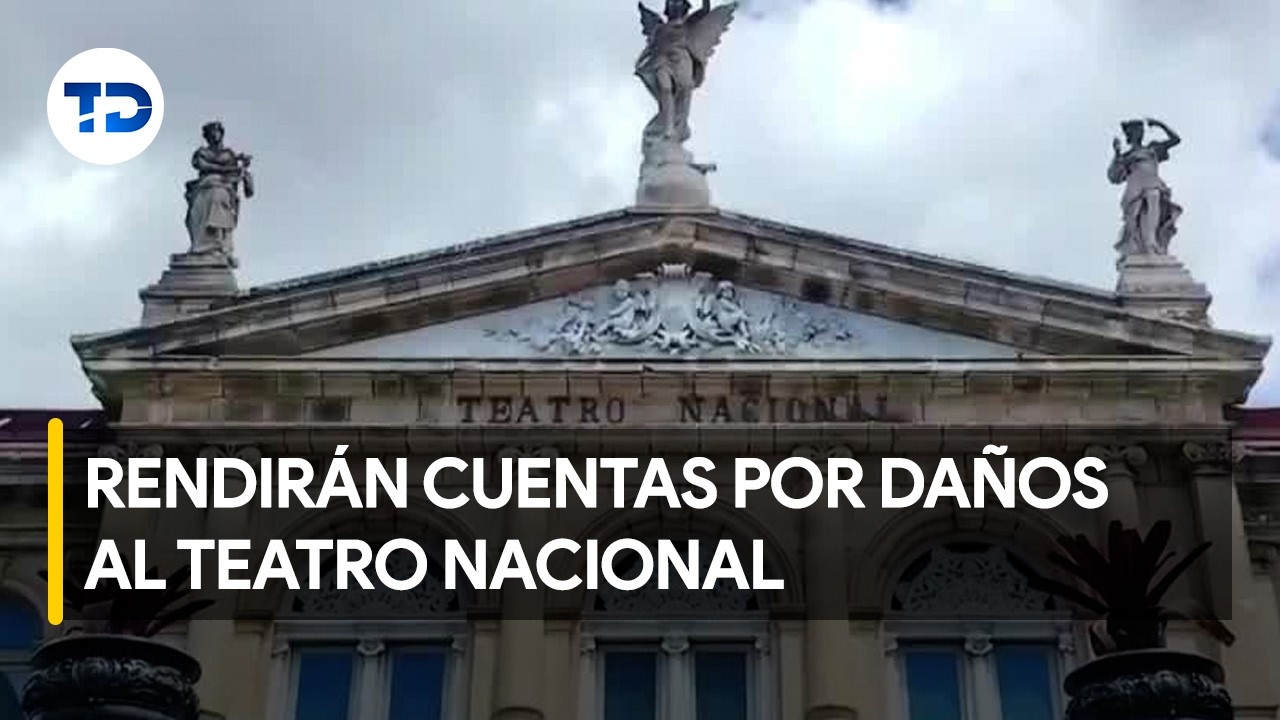 Daños en el Teatro Nacional | VIDEO