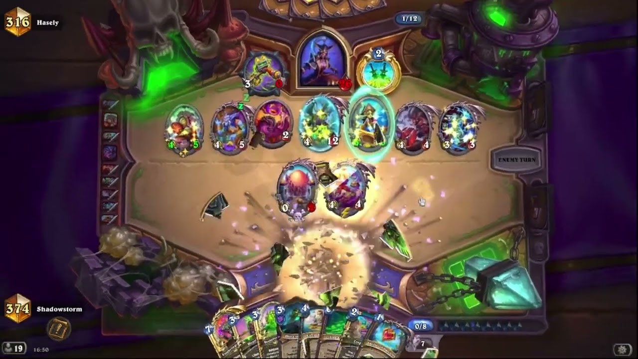 Hearthstone The Day of Rebirth Egg Warlock: Triple Khelos