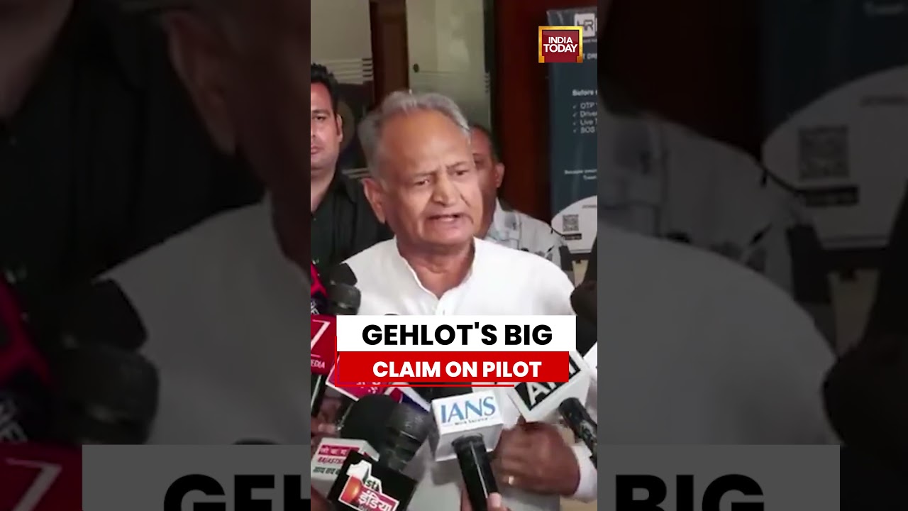 Ashok Gehlot's Big Claim on Sachin Pilot: I Helped Make Him Union Minister