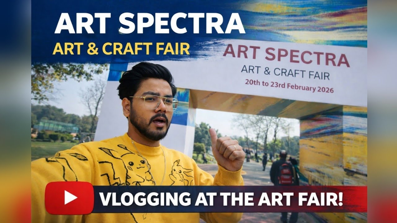 Art Spectra Delhi 2026 | Amazing Art & Craft Fair Visit 😍