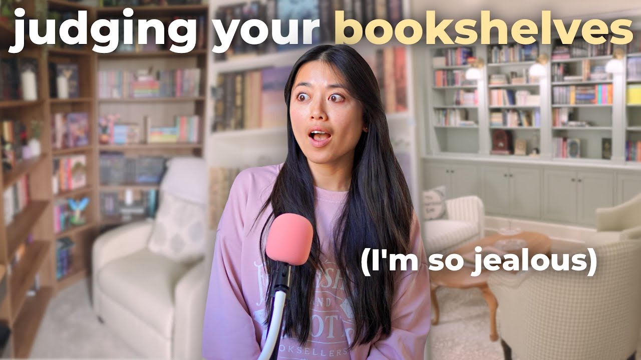 reacting to subscribers' bookshelves (and giving you a book rec) 📚⭐️