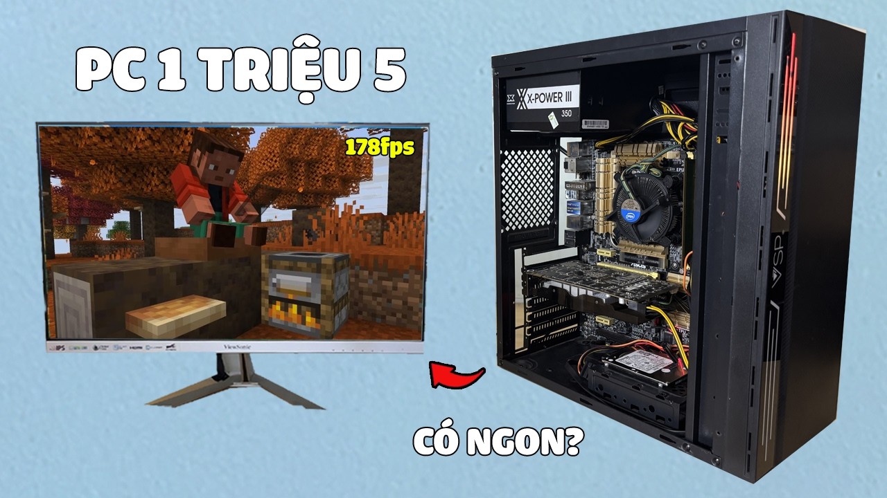 PC GAMING 1 củ 5 săn sale tr&ecirc;n shopee liệu c&oacute; chơi game nổi?