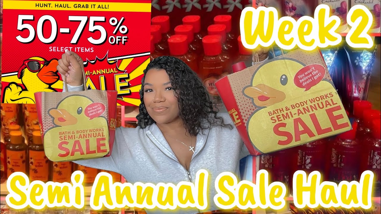 ☀️ Bath & Body Works Semi Annual Sale Haul Week 2