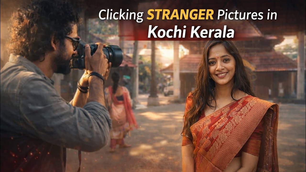 😍Mallu Kutty so beautiful 🙈 Kochi 📷 Memories Restored |Stranger portraits | Shaks